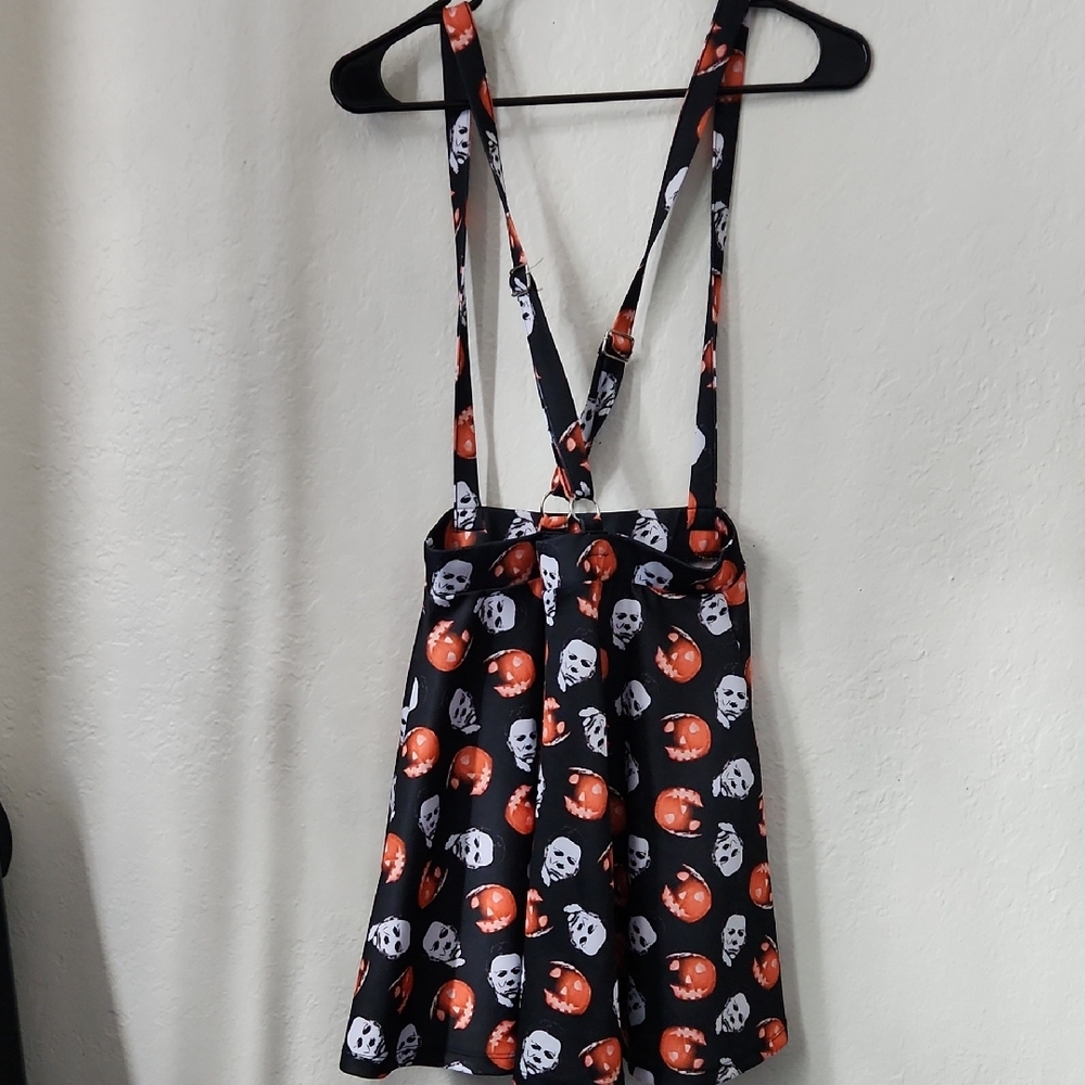 Halloween Suspender Skirt